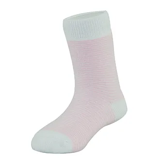 Cute lovely good quality wholesale newest cheap printed kids high-knee baby toddlers girl boypink plain socks