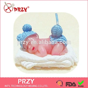 PRZY 3d baby soap mold candle silicone molds
