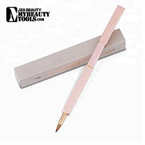 Beauty organic disposable retractable liquid matte glitter lipstick brush private label tube packaging