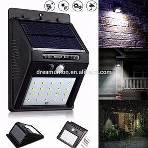 Super Bright 8 LED Solar Motion Sensor Light Waterproof Outdoor Security