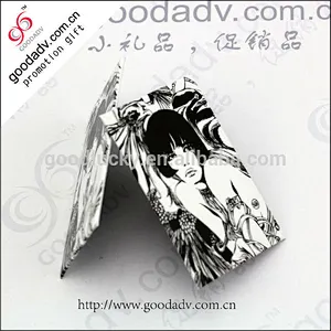 Promotional metal country souvenir custom tin fridge magnets sticker