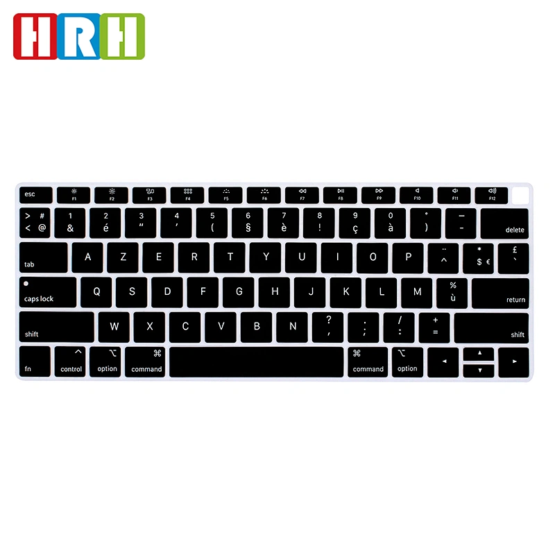 French Keyboard Skin Silicone Keyboard Protective Film For Macbook Air 13