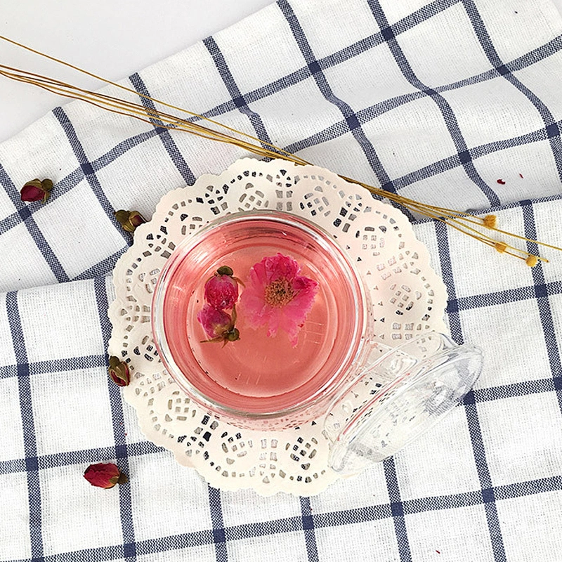 China Supplier Hot Sale Borosilicate Glass Pot 300ml Handmade Heat-resistant Glass Tea Pot Customized Logo Tea Pot with Infuser