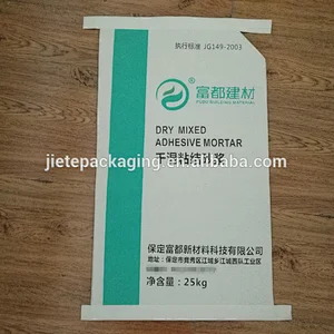 25kg kraft white paper-plastic pp woven cement bag for tile adhesive,lime,gypsum,wall putty powder