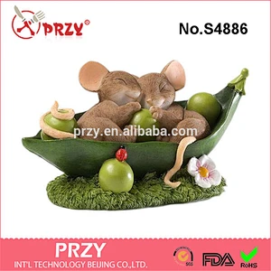 S4886 Sleaping Mice in Peas 3d Mold Animal Mold for Soap Soapmaking Supplies 3d Soap Supplies 3d silicone mold