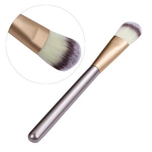 Custom mask brush wooden handle facial mask applicator brush