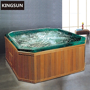 K-8987 Acrylic Whirlpool Massage Outdoor Spa Bath Swimming Pool With Surf Jet For Sale
