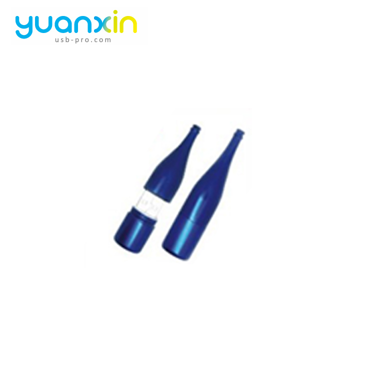 Metal Bottle Usb Flash Drive With Lid