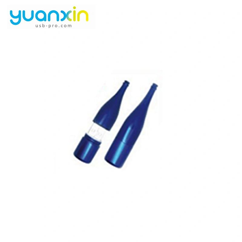 Metal Bottle Usb Flash Drive With Lid