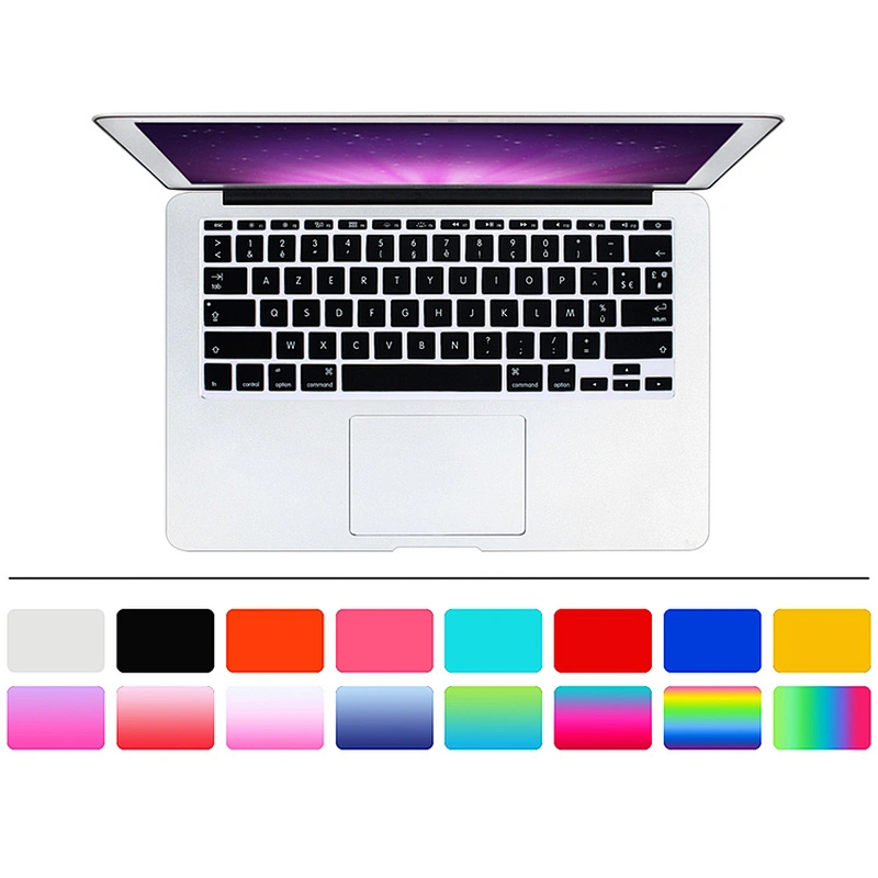 French Layout Keyboard Protector custom silicone keyboard cover Skin For Macbook Air 11