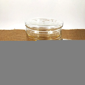 OEM logo custom glass cup set with tea-strainer bottle 400ml
