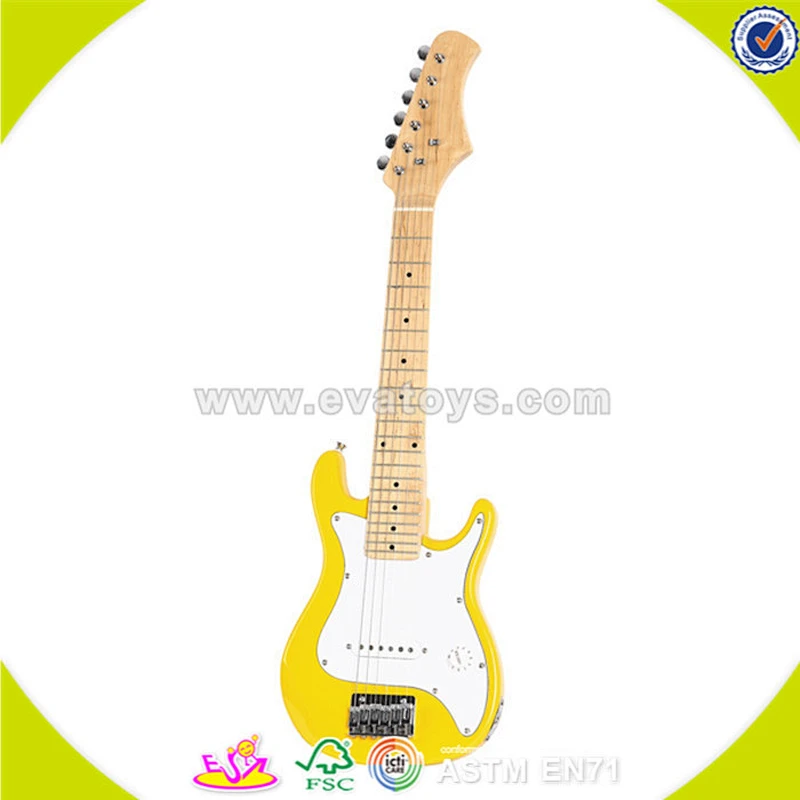 wholesale high quality guitar for kids cheap children wooden toy guitar W07H002