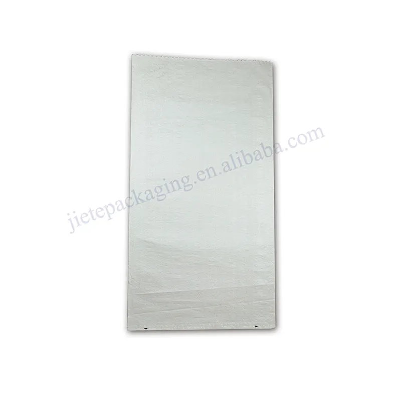 Low price 50kg plastic pp woven packaging bag for flour, wheat, corn, black rice, buckwheat, oats, barley, sorghum