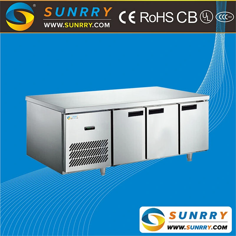 Guangzhou Commercial Kitchen Supermarket Refrigerators Freezer and Refrigeration Working Table in Italy (SY-RT480S SUNRRY)