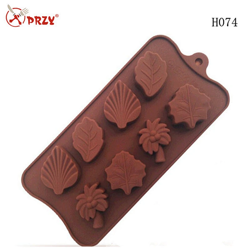 Przy silicone jelly leaf mould / silicone leaf chocolate mold