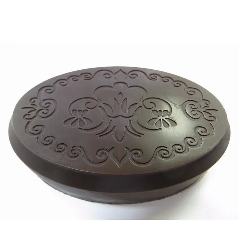 QT0057 art pattern stamp handmade soap mold silicone chocolate mould przy