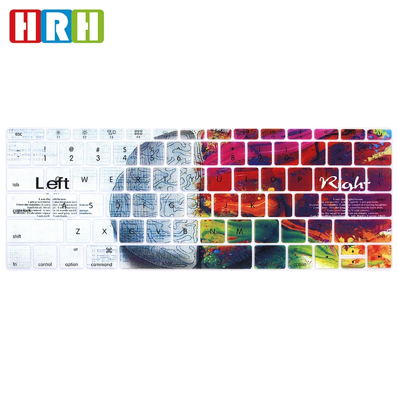 creative design laptop keyboard silicon protector keyboard protector for macbook pro 13 with no touch bar a1706 us keyboard
