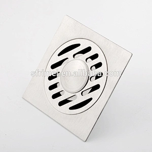 Kingsun Ourdoor Stainless Steel Square Washing Machine Floor Drain KL-K803B