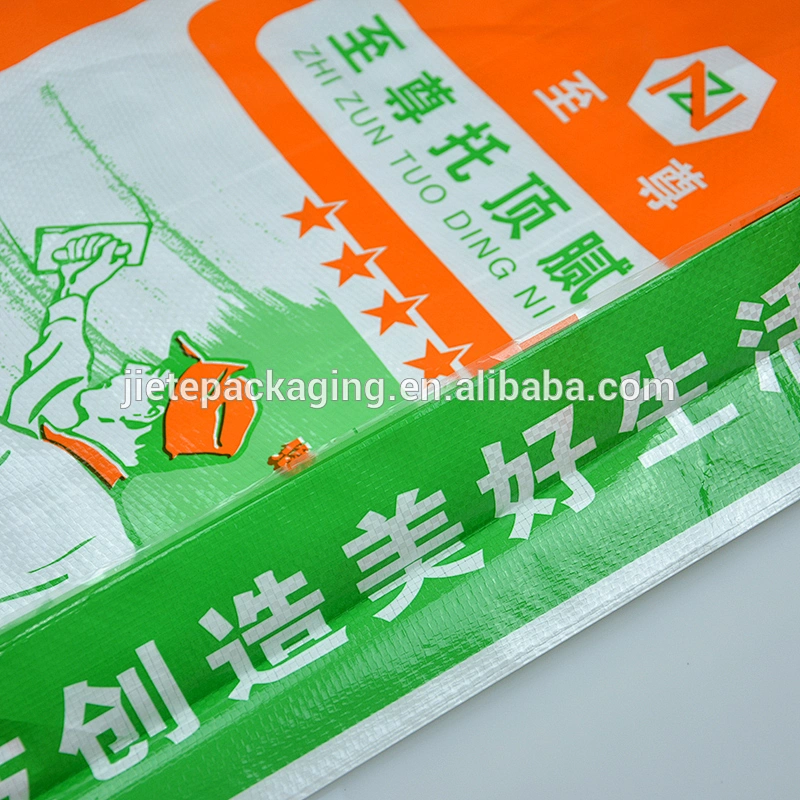 pp polypropylene woven valve bag for packaging lacquer putty, cement sacks