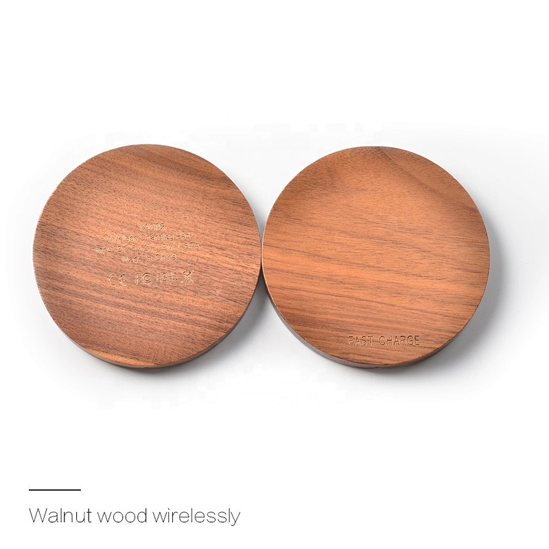 High quality wooden wireless charger for convenient and safe carrying