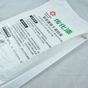 Customized bopp laminated construction cement, putty, mortar pp woven bag with valve port