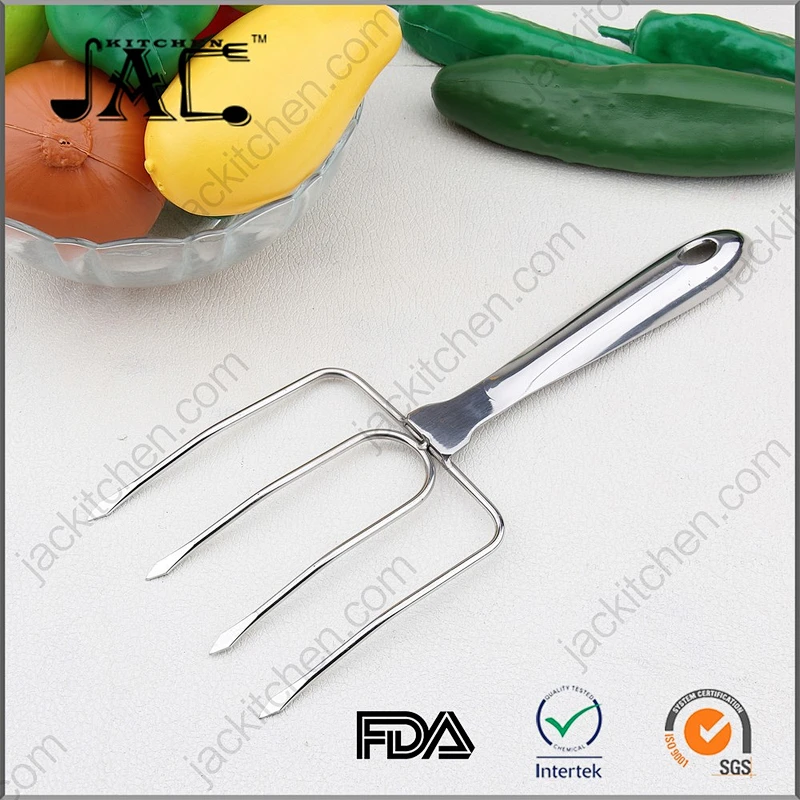 Durable Stainless Steel Poultry Lifters Turkey Fork