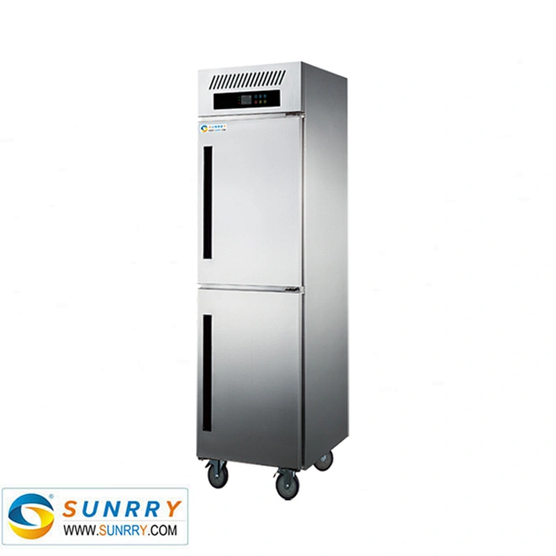 Stainless steel commercial refrigerator / industrial cryogenic freezer with low temperature