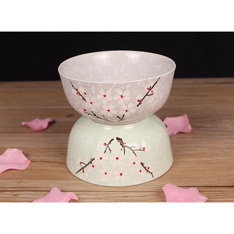 Wholesale Cheap Price Tableware 2019 New Ceramic Bowl Porcelain Rice Bowl