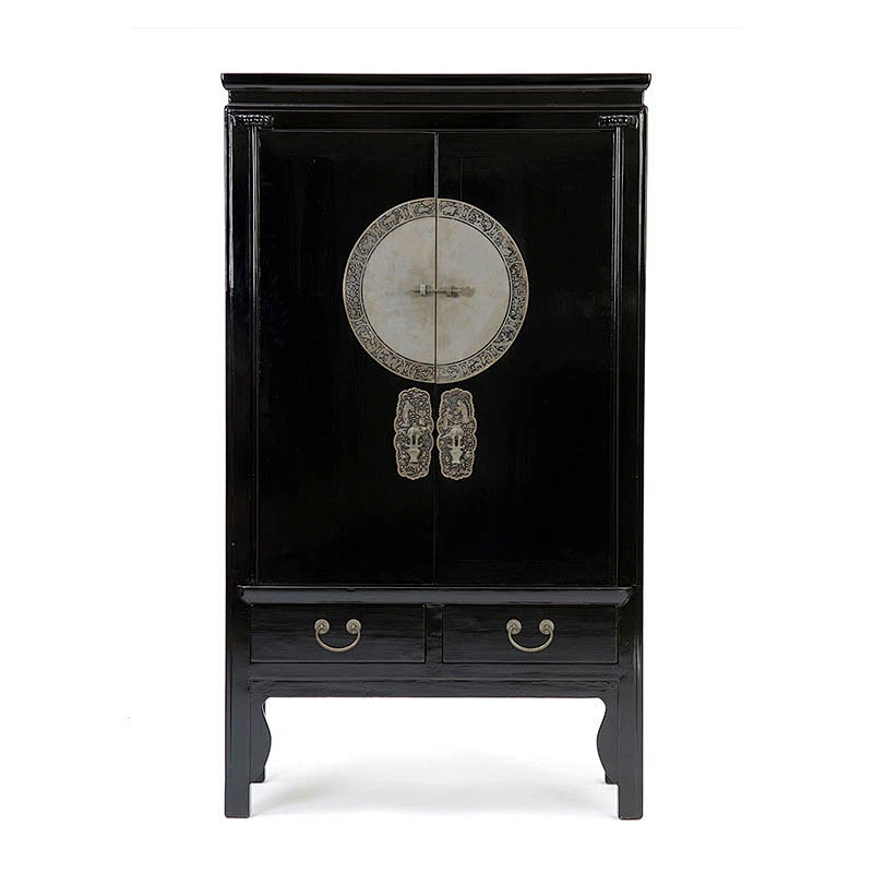 oriental solid wood pine storage bedroom furniture