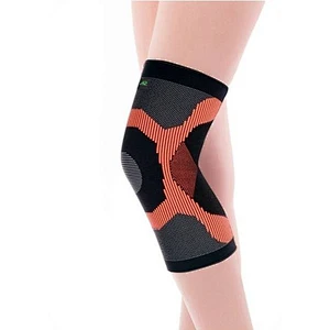 Comfortable orthopedic knee sleeve knee bend design Special close-edge design