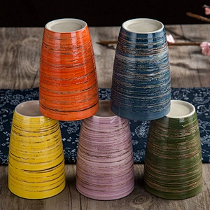 Ceramic Tea Cup Set Creative Japanese and Korean Style Cold Water Kettle Set Coffee Milk Cup