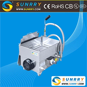 2018 best prices high capacity 5L/min 550w electric deep fryer cooking oil filter machine ( SY-OF20 )