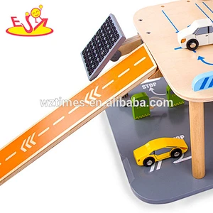wholesale high quality children pretend play wooden toy truck game for sale W04B027