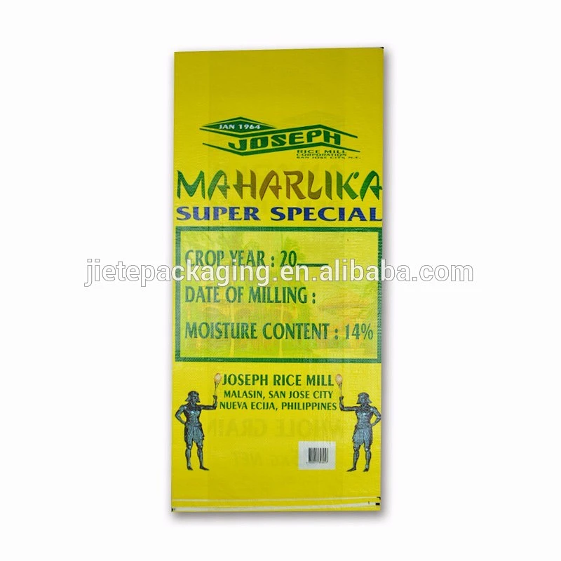 Video, High quality 100% virgin plastic material pp woven sack bags with color printing for packing hybrid rice seed 25kg