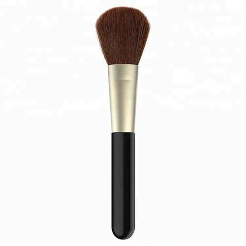 Good Quality Single Rose Gold Custom Hair Facial Shaving Blusher Brushes For Makeup Set