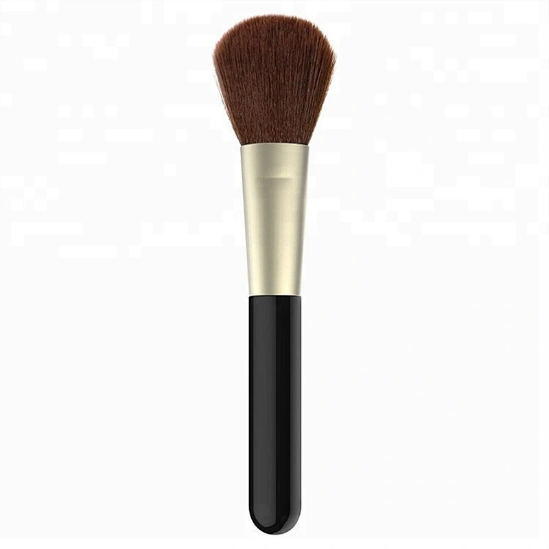 Good Quality Single Rose Gold Custom Hair Facial Shaving Blusher Brushes For Makeup Set