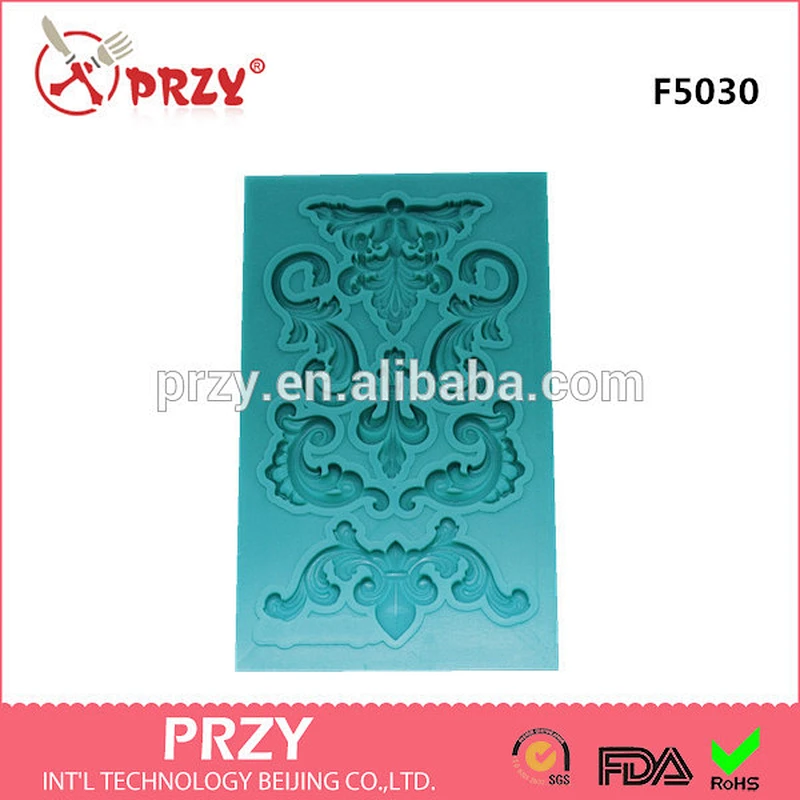 Silicone Fondant Mold For Cake Decorations
