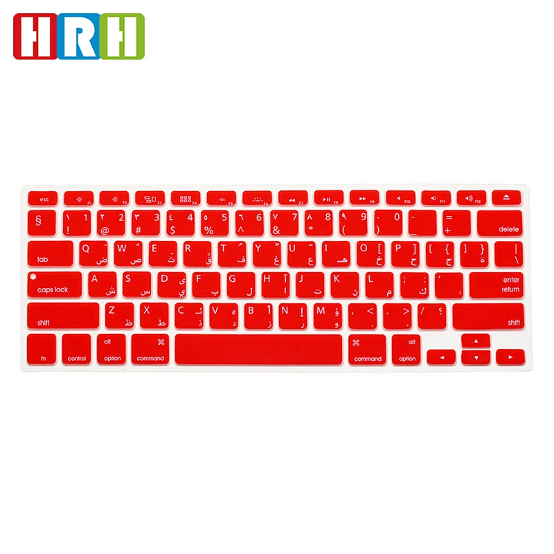 Retail Custom Waterproof Colored Laptop With Arabic english laptop keyboard For Macbook Pro a1342 arabic keyboard