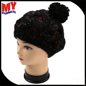 Branded classical adults polar fleece funny beanie hat