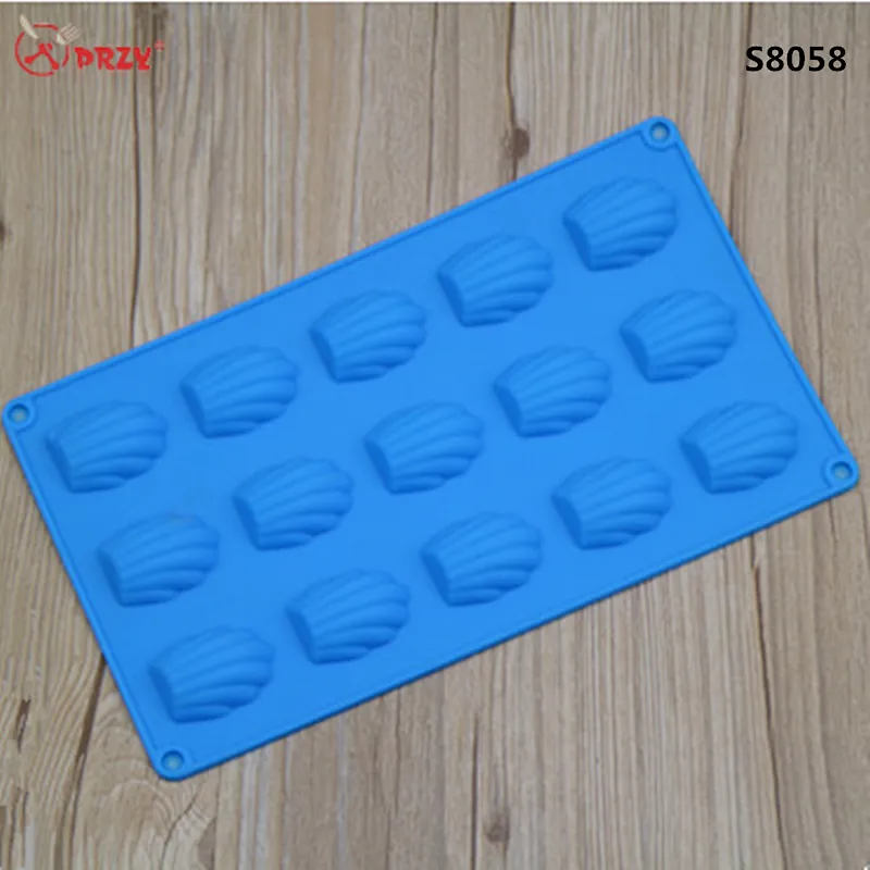 PRZY Seashell shape Fondant Silicone cake pan Molds silicone chocolate cake decoration Soap mold