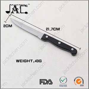 Hot Selling POM Handle Stainless Steel Steak Knife