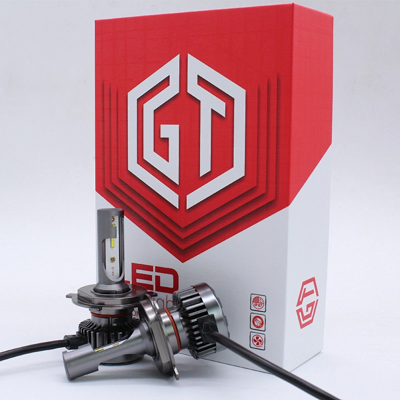 New Model Promotion GT5  Led Headlight 50w 6000lm H4 For 12v Cars