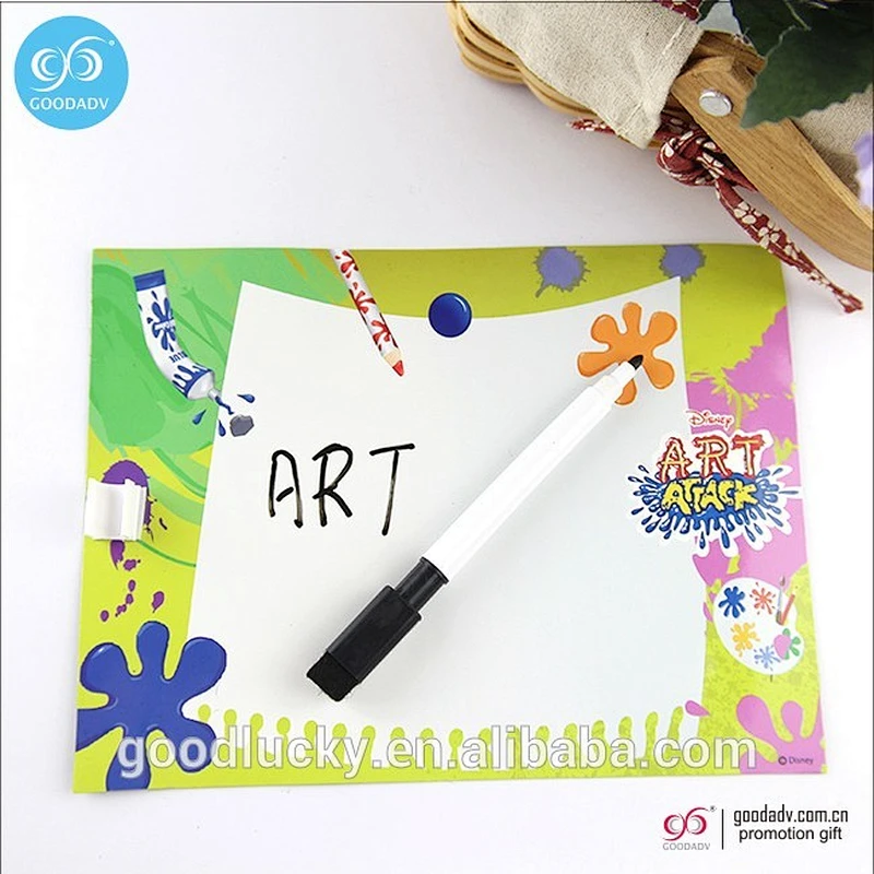 factory wholesale cheap gifts writing pad for kids with magnet pen