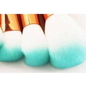 Fashion cosmetic tools 7pcs natural hair professional makeup brush set