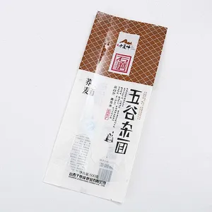 Custom colorful PE bags are used for noodle packing