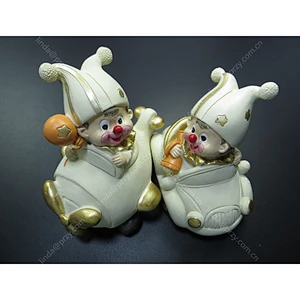 Circus clown Ornaments mold Handmade Soap mould Birthday Cake gift Silicone Molds