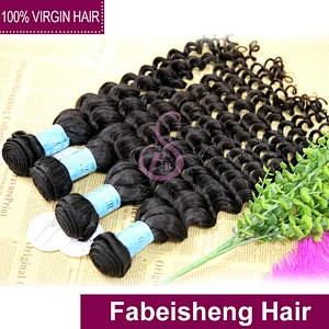 China supplier loose deep wave weave Brazilian virgin human hair hairstyles