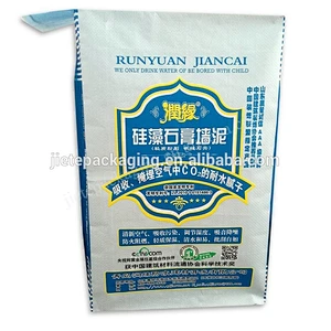 BOPP laminated and printed valve port cement powder PP woven bag