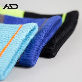 fashion custom colorful cotton terry basketball socks men