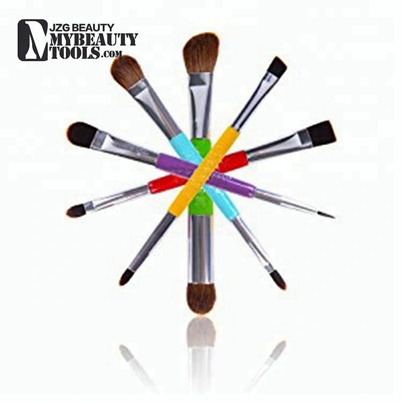 Wholesale liquid glitter makeup eyeshadow palette blending brush stick packaging case